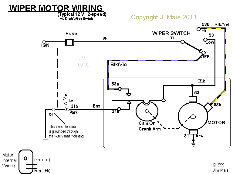 1970 Bug Wiper Motor Fuse? - Shoptalkforums.com