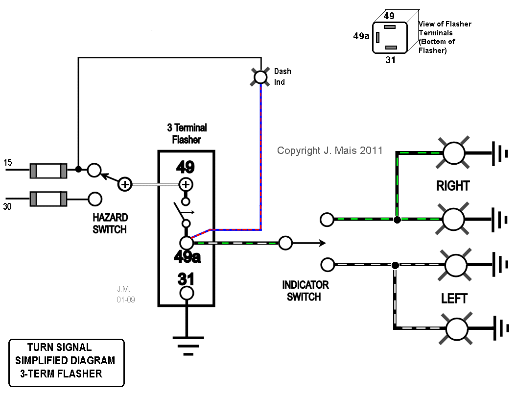 Flashers and Hazards jake brake switch wiring diagram 